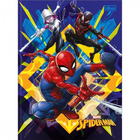 Caderno Spiderman Brochura 80 fls