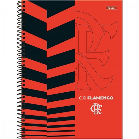 Caderno Universitário Capa Dura Flamengo 1 Matéria