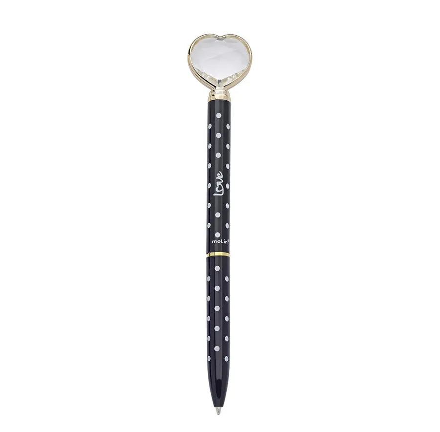 Caneta Molin Coração de Diamante Airy