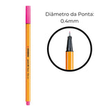 Caneta Stabilo Point 88 Ponta Fina Unidade