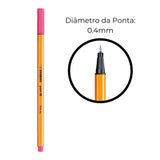 Caneta Stabilo Point 88 Ponta Fina Unidade
