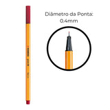 Caneta Stabilo Point 88 Ponta Fina Unidade