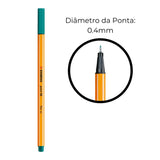 Caneta Stabilo Point 88 Ponta Fina Unidade