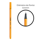 Caneta Stabilo Point 88 Ponta Fina Unidade