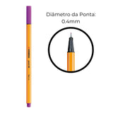 Caneta Stabilo Point 88 Ponta Fina Unidade