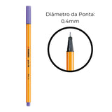 Caneta Stabilo Point 88 Ponta Fina Unidade