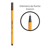 Caneta Stabilo Point 88 Ponta Fina Unidade