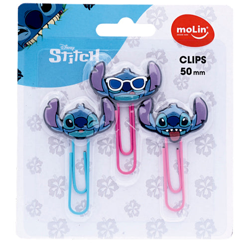 Clips Stitch Molin 50mm Blister com 3 unid