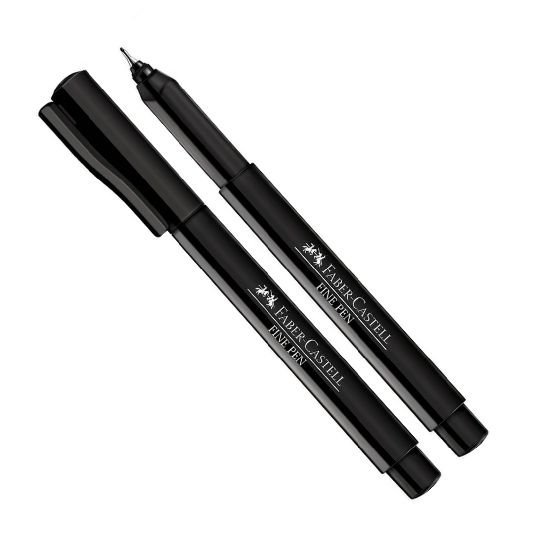 Caneta Faber-Castell Fine Pen 0.4mm Ponta Fina