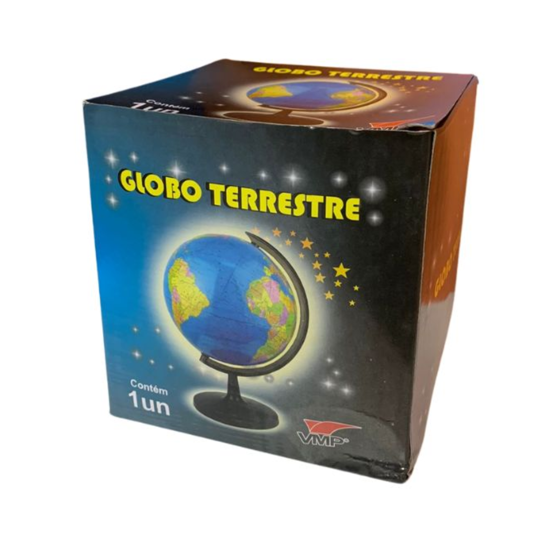 Globo Terrestre Vmp 14cm Azul