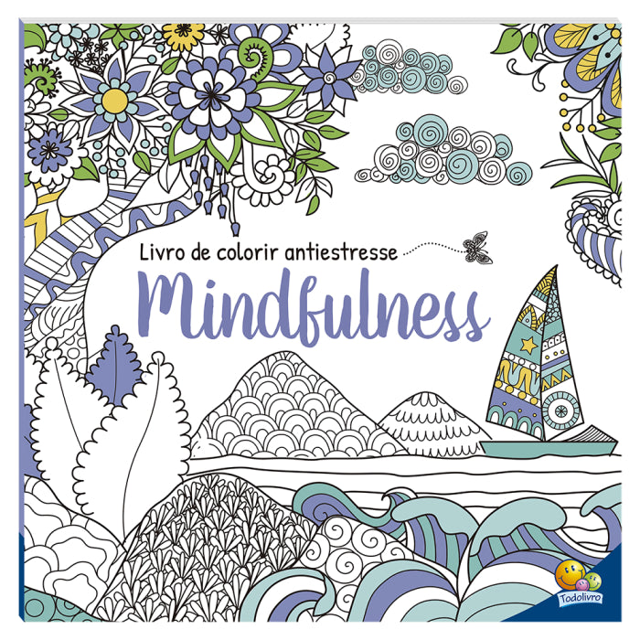 Livro de Colorir antiestresse: Mindfulness