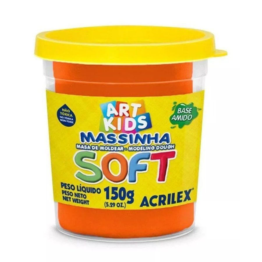 Massa de Modelar Soft 150g Pote Acrilex