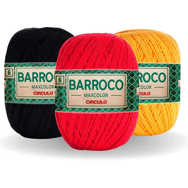 Barbante Barroco Maxcolor N°6 200G Círculo