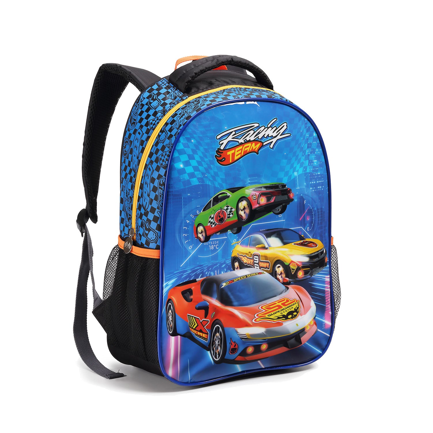 Mochila Costas Infantil Carros - Seanite