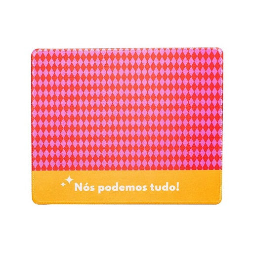 Mouse Pad Positive Vibes Losango - Leo Arte