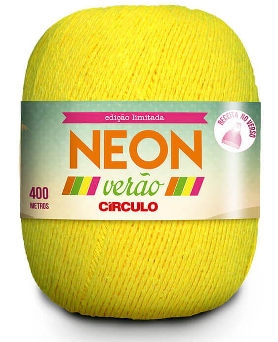 Linha Neon Verão Círculo 150gr