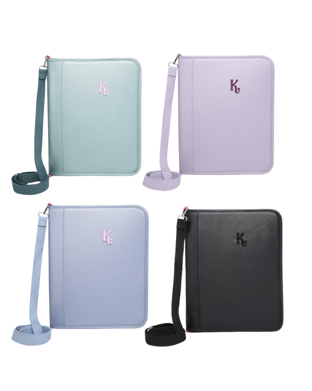 Fichário Universitário Feminino Com Zíper Kika