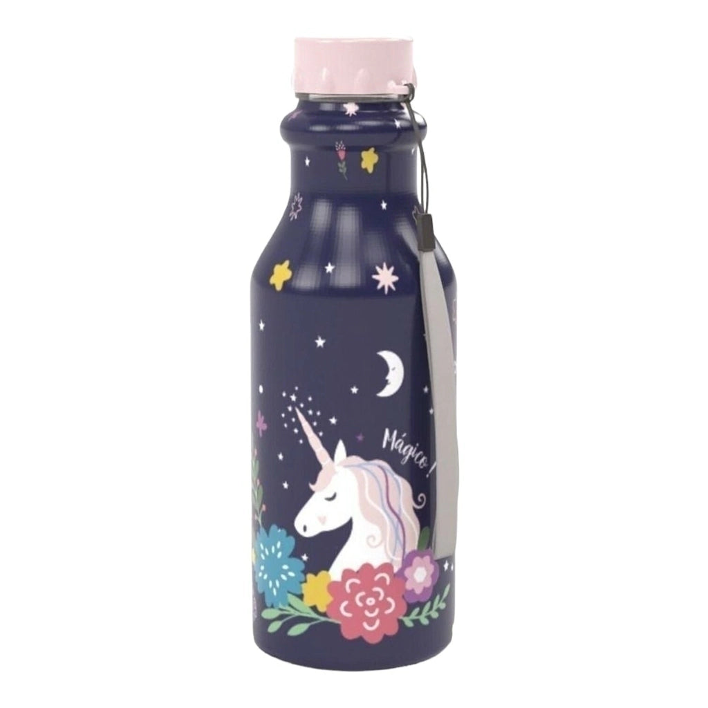 Garrafa Retrô Unicórnio 500ml