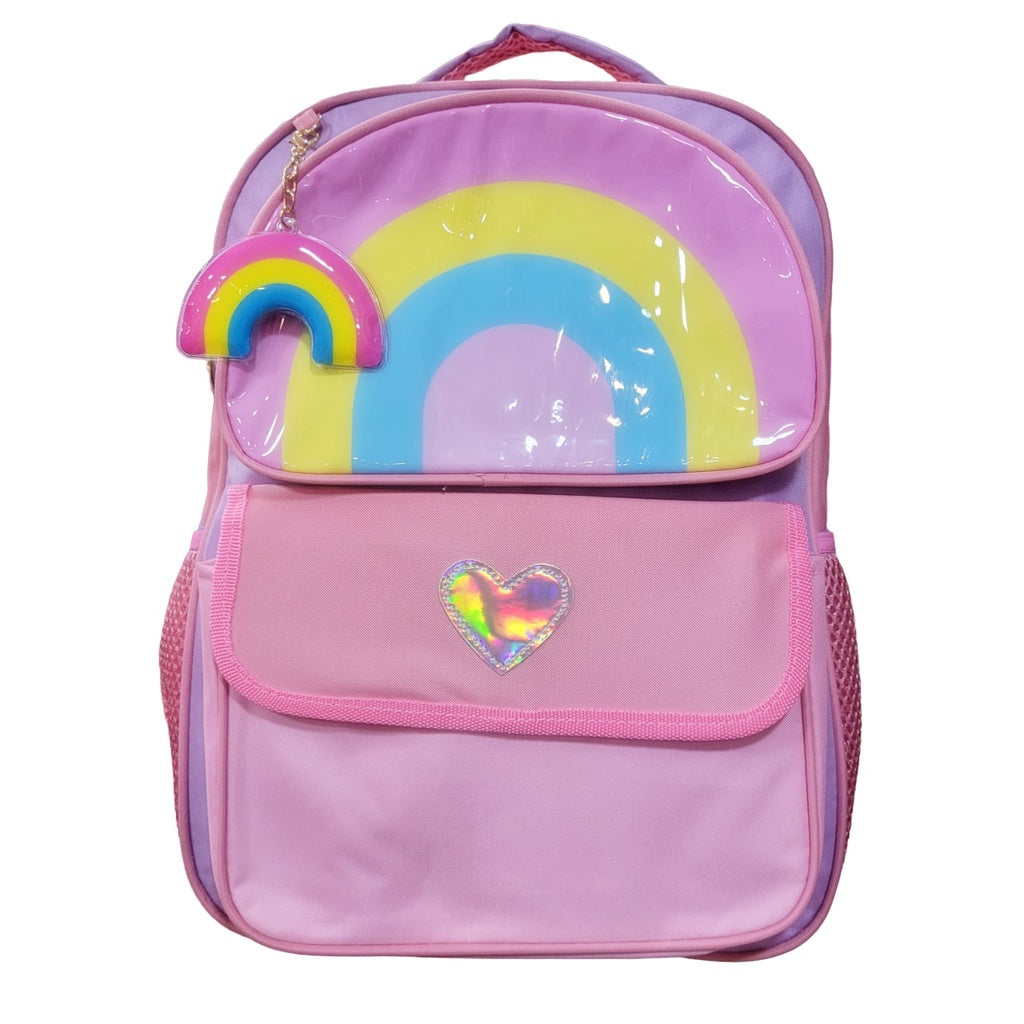 Mochila Escolar Costas Rainbow Yins