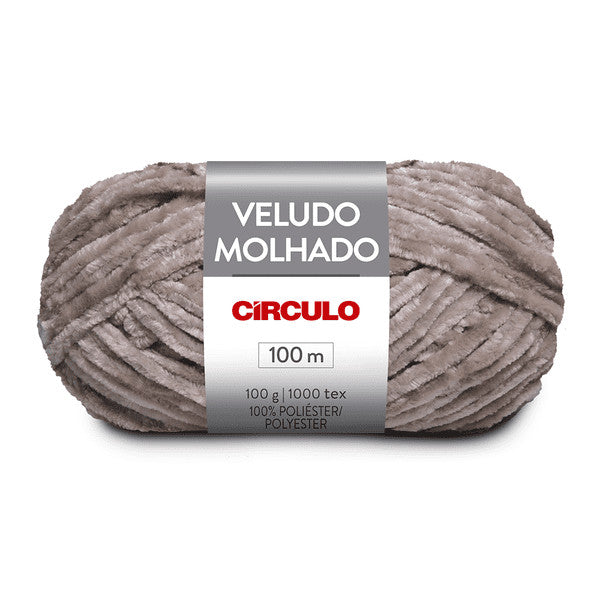 Fio Linha Lã Veludo Molhado 100g - Circulo