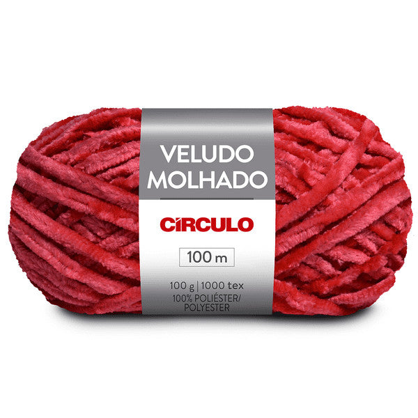 Fio Linha Lã Veludo Molhado 100g - Circulo